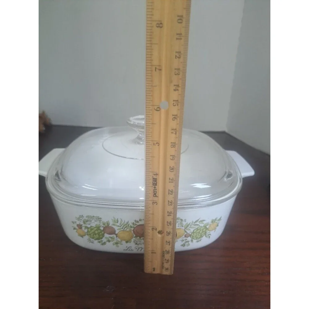 Vintage Corningware La Marjolaine Spice Of Life 2 Quart Casserole Dish